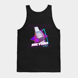 80s Retro Style Watch Tank Top